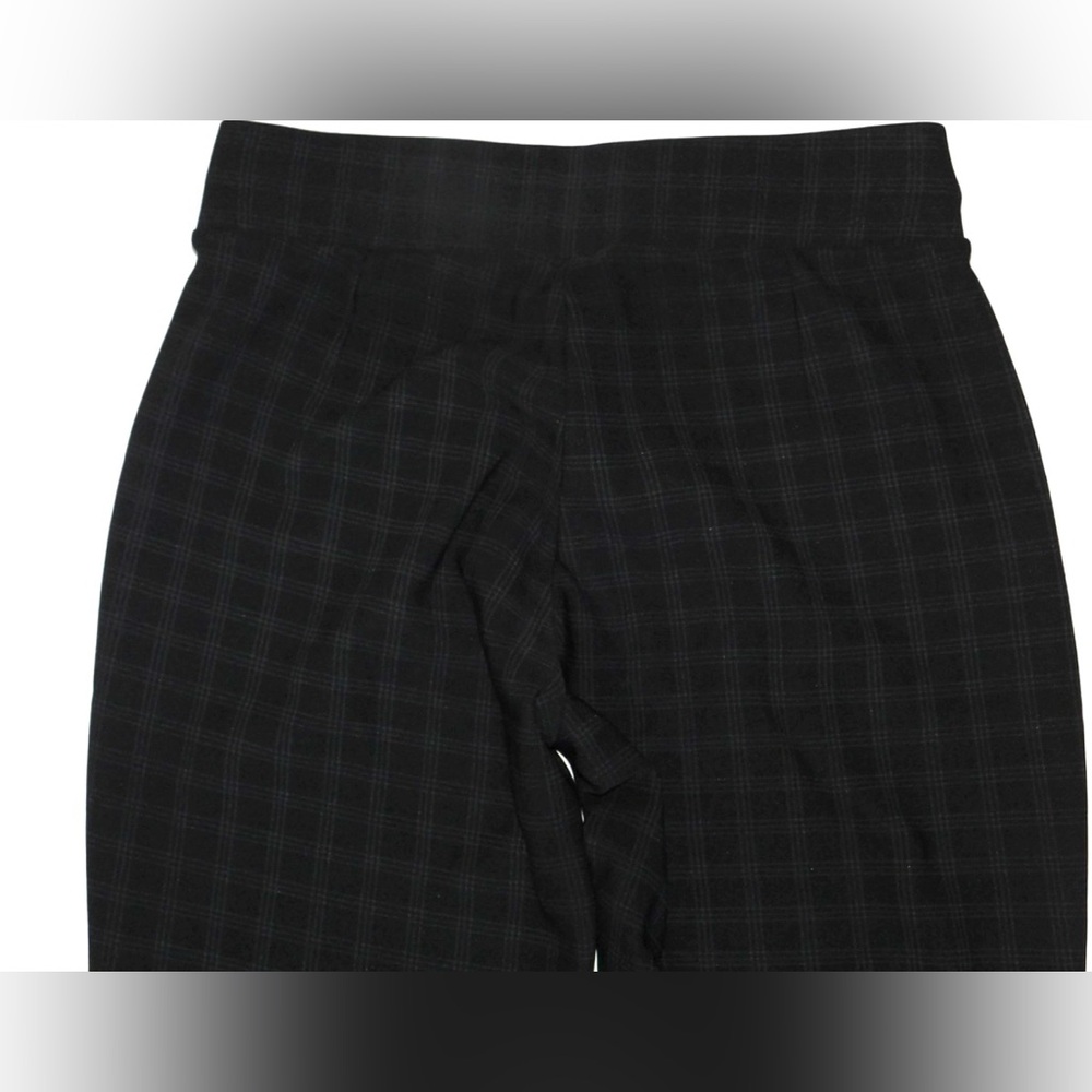 Plaid Cropped Pants